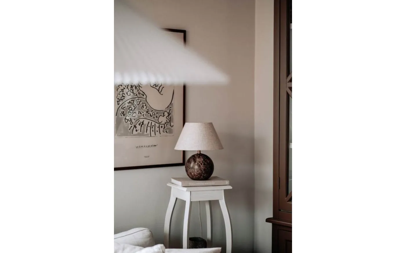 Castello Bordslampa 28cm Brun