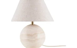 Castello Bordslampa 28cm Travertin