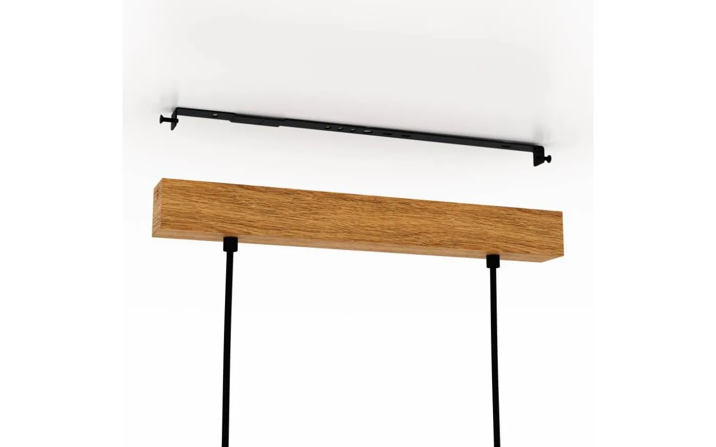 Castralvo Taklampa 98cm Svart/Brun