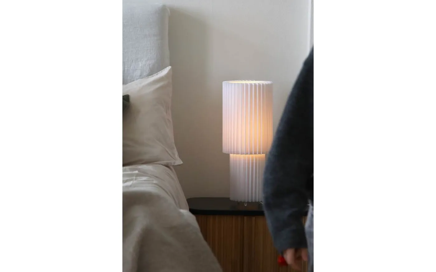 Catis Bordslampa 45cm Vit