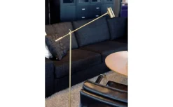 Cato Golvlampa 134cm LED GU4 Dimbar Mässing