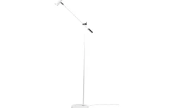 Cato Golvlampa 134cm LED GU4 Dimbar Vit/Krom