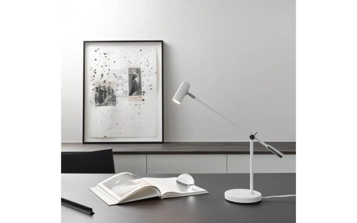 Cato Skrivbordslampa 48cm Mattvit