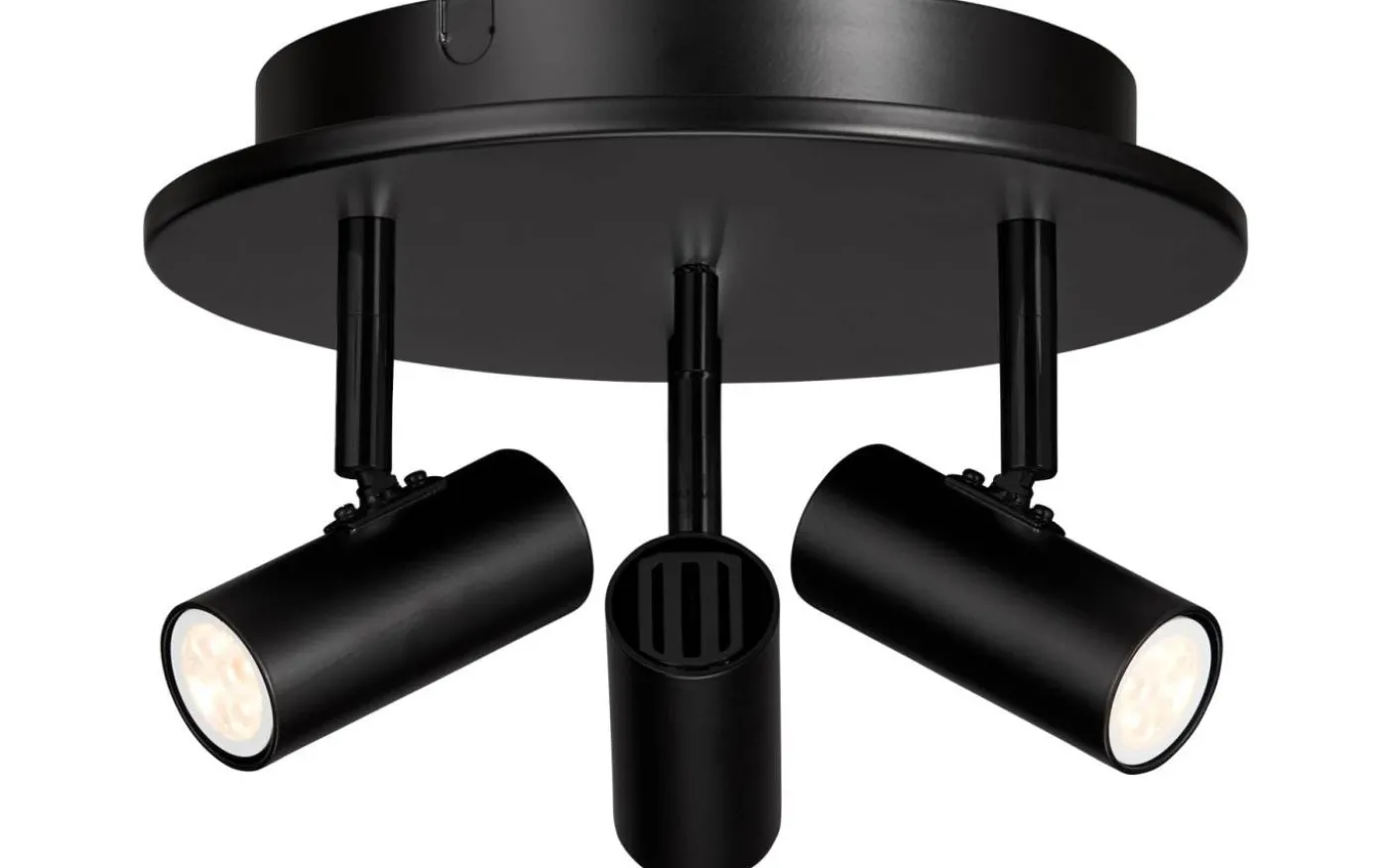 Cato Takspotlight 20cm LED 3x3W Mattsvart