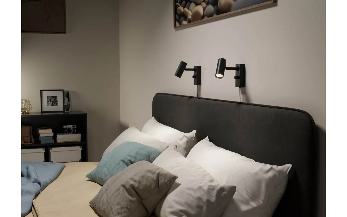 Cato Vägglampa LED GU4 Mattsvart