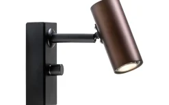 Cato Vägglampa LED GU4 Oxid/Svart