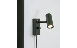 Cato Vägglampa LED GU4 Skogsgrön/Mattsvart