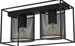 Catterick Plafond 35cm Svart