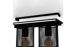 Catterick Plafond 35cm Svart