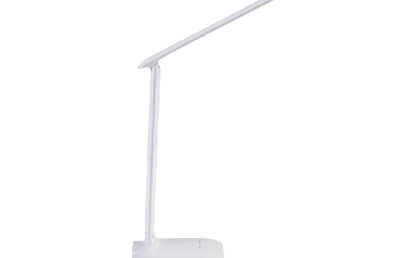 Caupo Skrivbordslampa 32cm LED 3000/5000/6500K 2,1W Vit