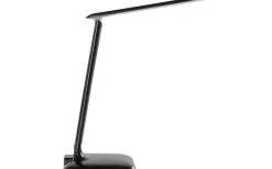 Caupo Skrivbordslampa 32cm LED 3000/5000/6500K 2,1W Svart