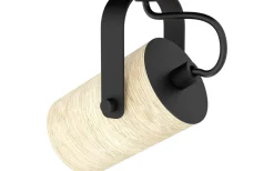 Cayuca Takspotlight 58cm GU10 LED 3000K 4x3W Svart