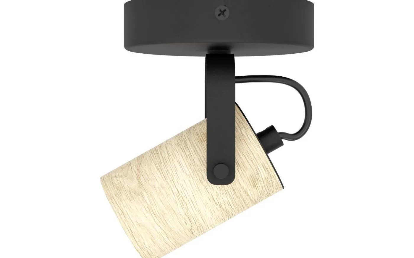 Cayuca Takspotlight 11cm GU10 LED 3000K 3W Svart