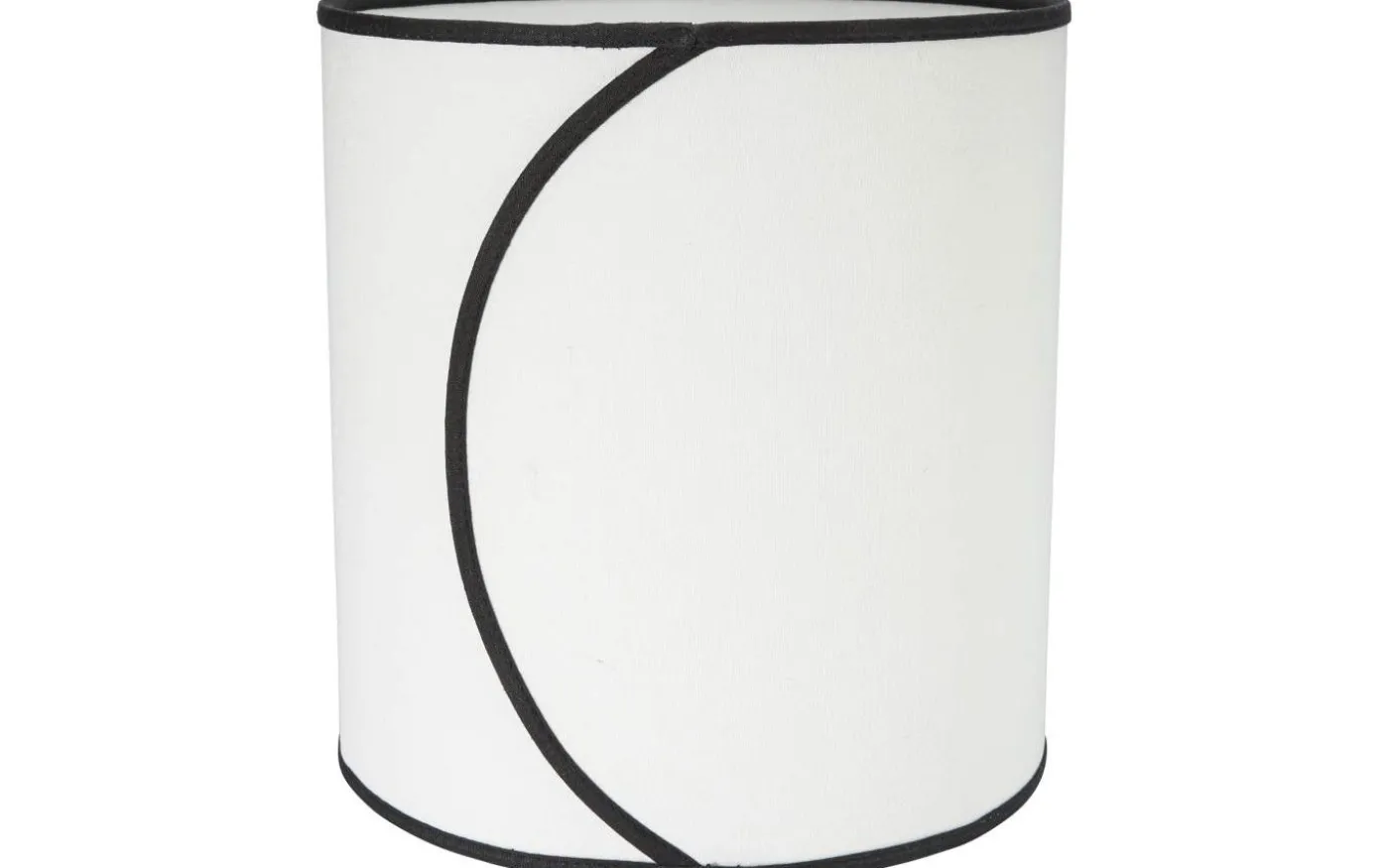 Celyn Ava Cylinder Lampskärm Ø30cm Offwhite/Svart