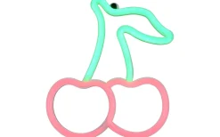 Cerise LED-neonskylt