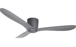 Cetus II 132cm Takfläkt Antracit Motor, Silverblad