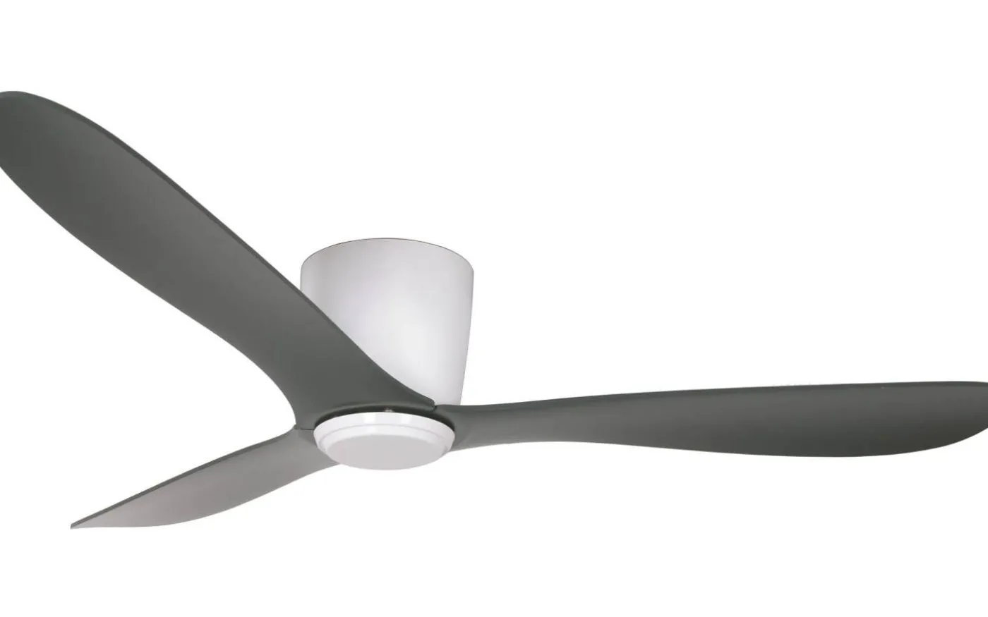 Cetus II 132cm Takfläkt Vit Motor, Antracit Blad