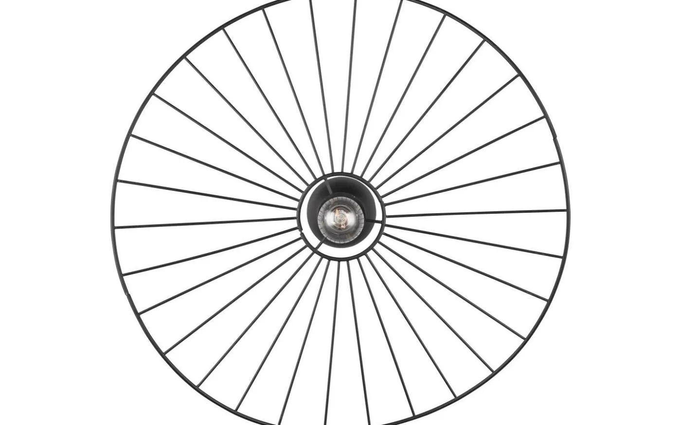 Chapeau Plafond E27 mattsvart