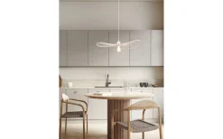 Chapeau Taklampa 60cm E27 matt vit