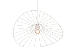 Chapeau Taklampa 60cm E27 matt vit