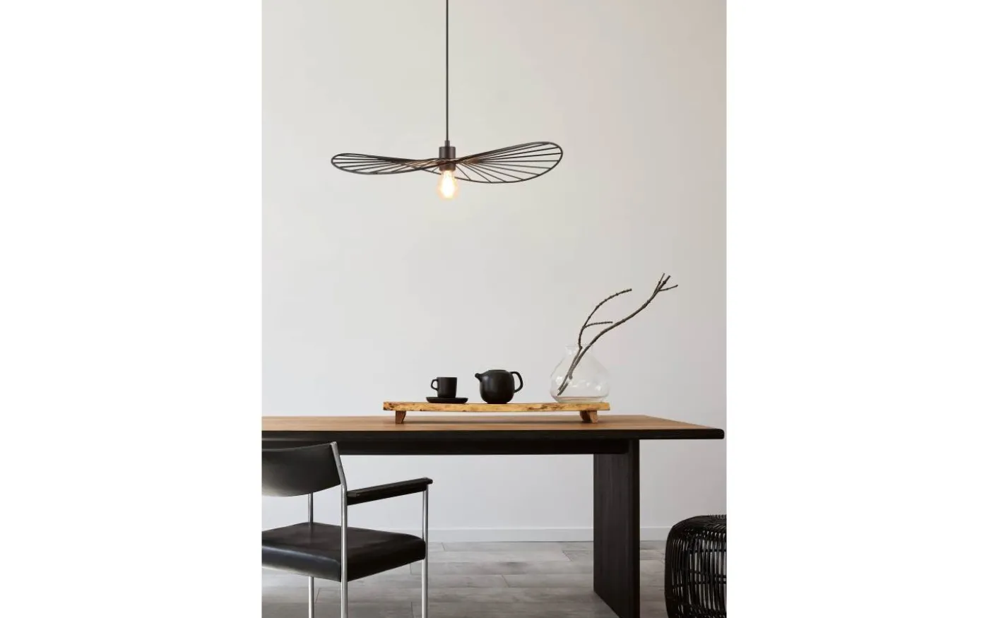 Chapeau Taklampa 60cm E27 mattsvart
