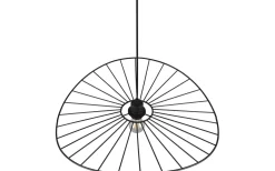 Chapeau Taklampa 60cm E27 mattsvart