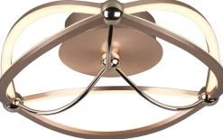 Charivari Plafond LED 41cm matt mässing