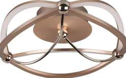 Charivari Plafond LED 41cm matt mässing