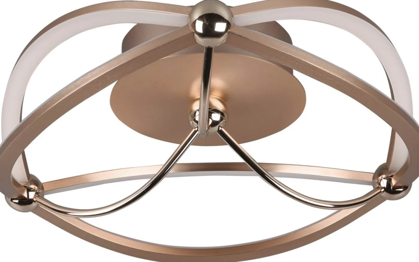 Charivari Plafond LED 41cm matt mässing