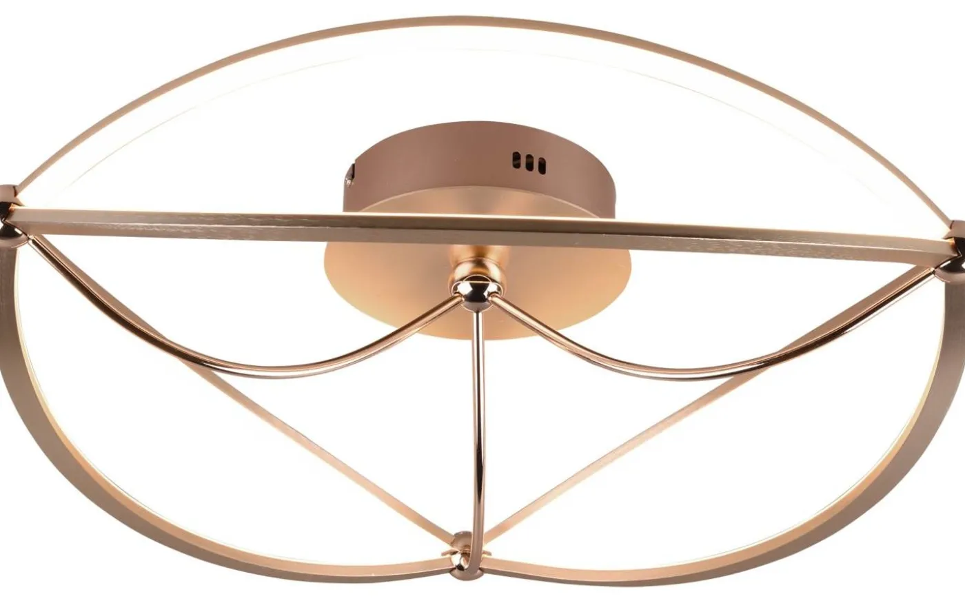 Charivari Plafond LED 62cm matt mässing