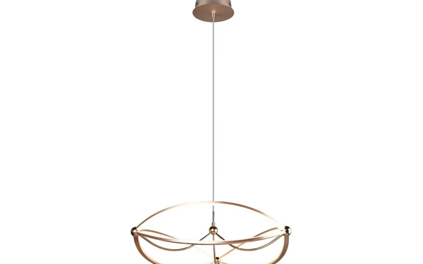 Charivari Takpendel 62cm LED matt mässing