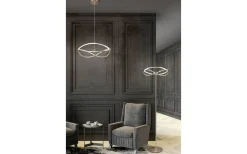 Charivari Takpendel 62cm LED matt mässing