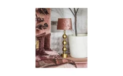 Charlotta Lampfot 66cm Mässing