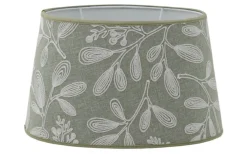 Charlotte Lampskärm Oval 25cm Grön