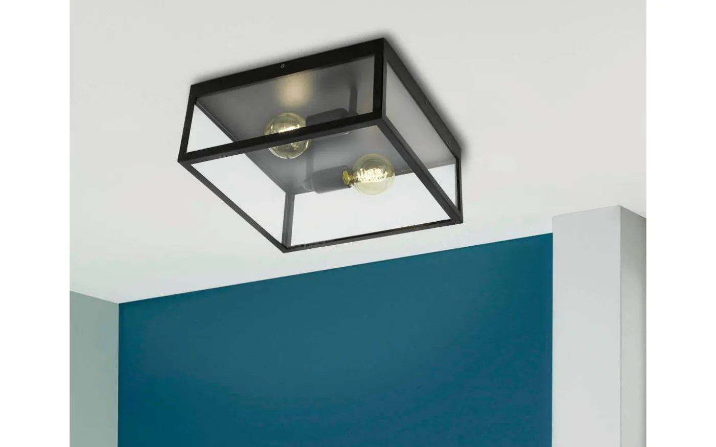 Charterhouse Plafond 36cm 2L Svart/Klar