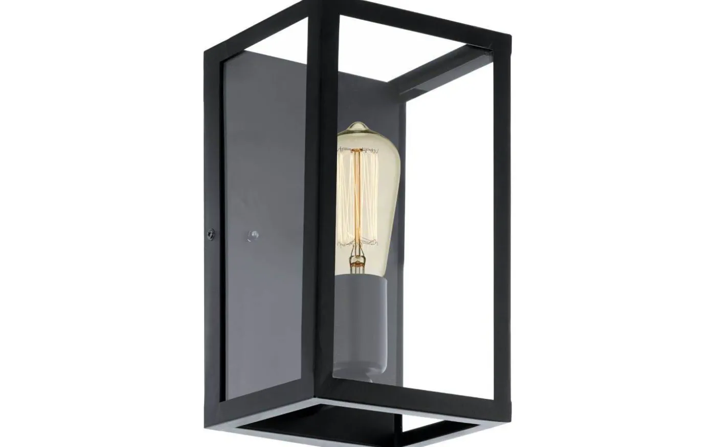 Charterhouse Vägglampa Svart/Klar