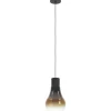 Chasely Fönsterlampa 20cm Svart/Brun Ombré