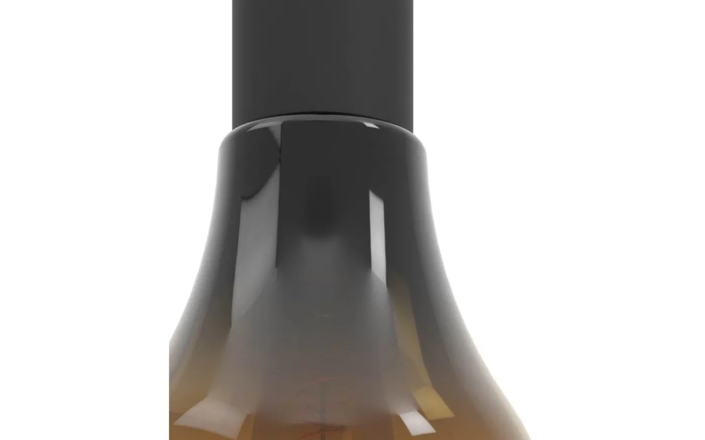 Chasely Fönsterlampa 20cm Svart/Brun Ombré