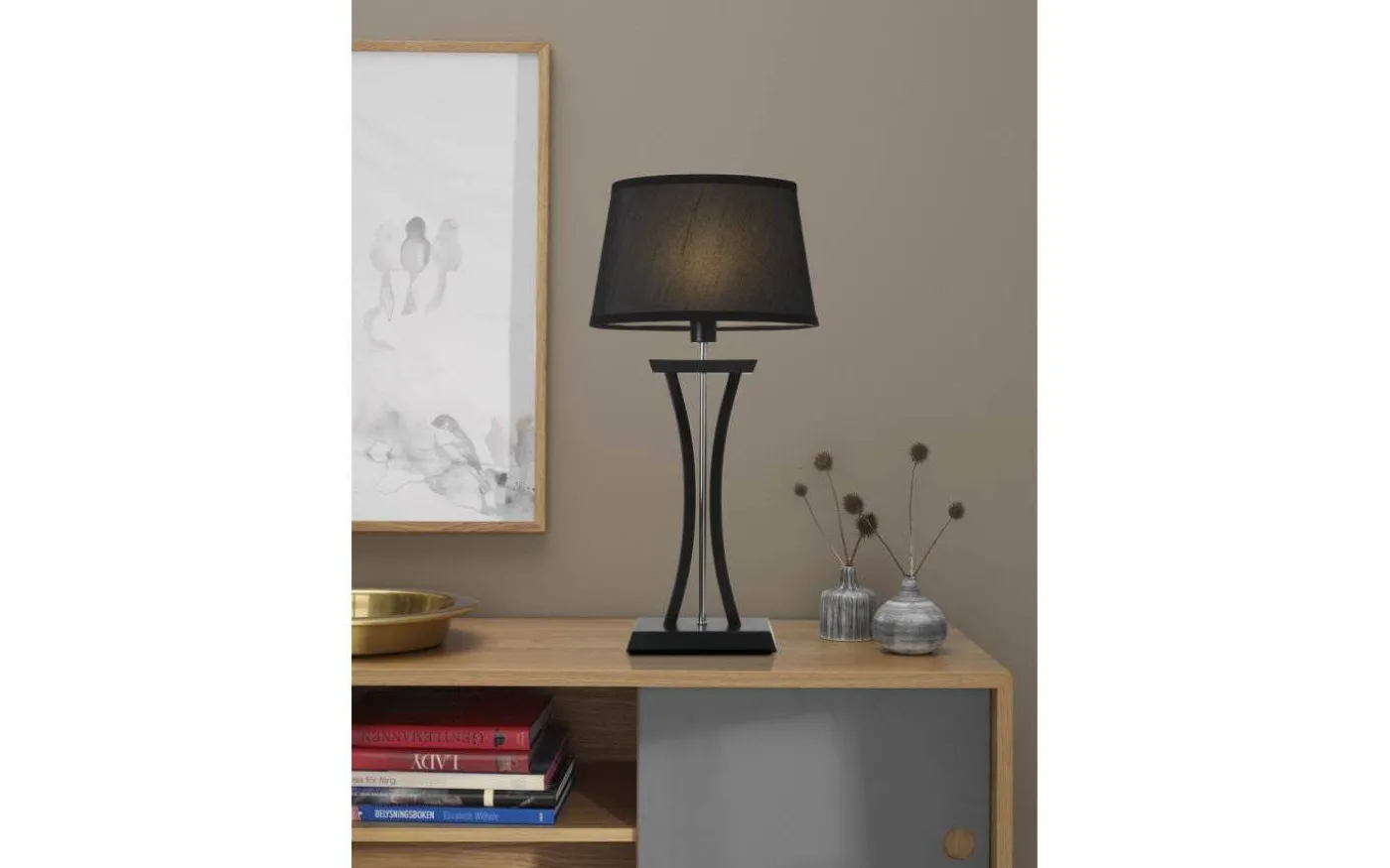 Chelsea XL Bordslampa 60cm Svart