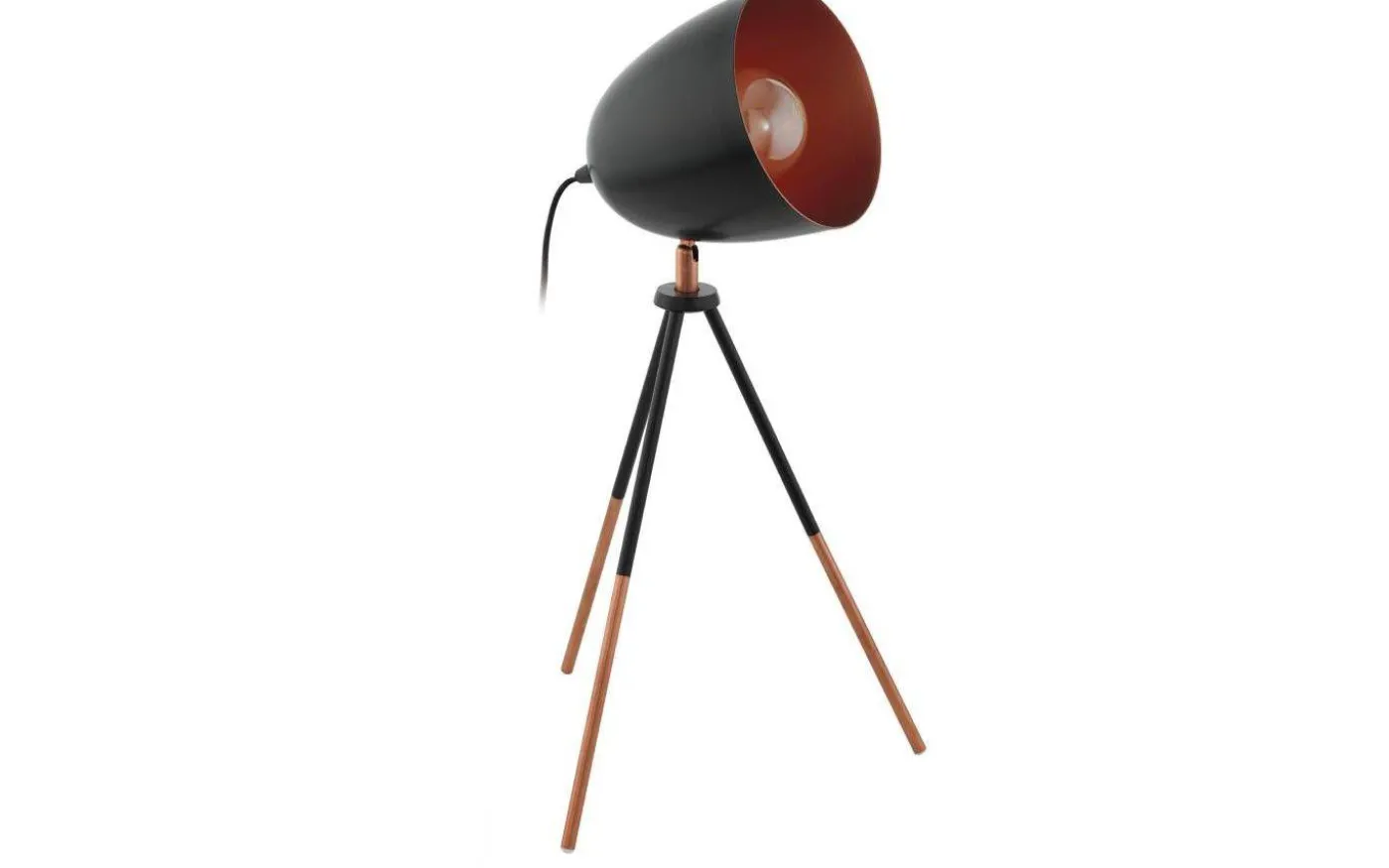 Chester Bordslampa 44cm Svart/Koppar