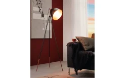 Chester Golvlampa 150cm Svart/Koppar