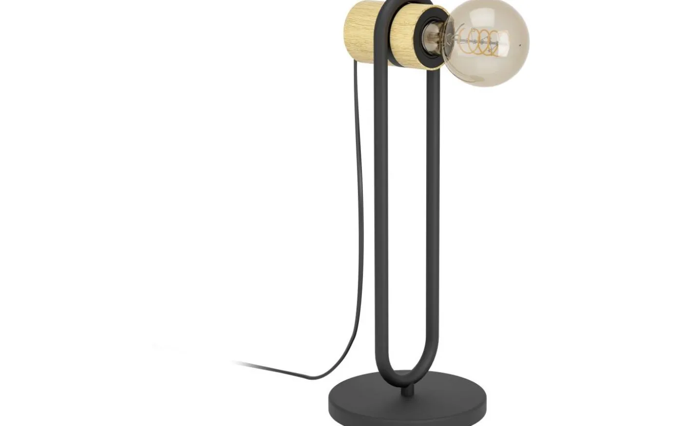 Chieveley Bordslampa 41cm Svart