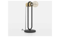 Chieveley Bordslampa 41cm Svart