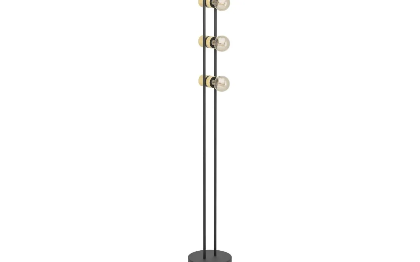 Chieveley Golvlampa 141cm Svart/Trä