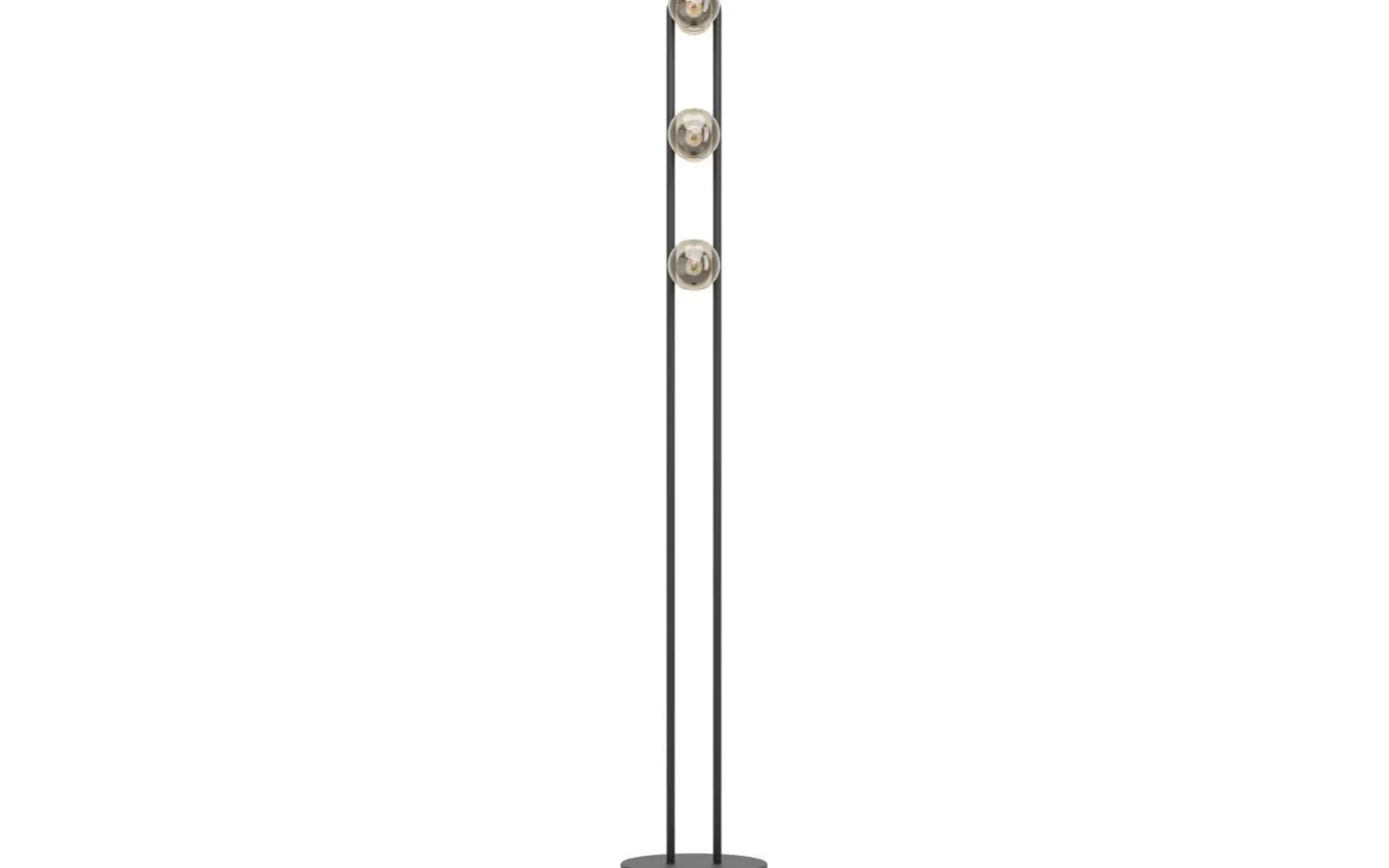Chieveley Golvlampa 141cm Svart/Trä
