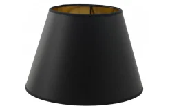 Chintz Lampskärm Ø34cm Svart/Guld