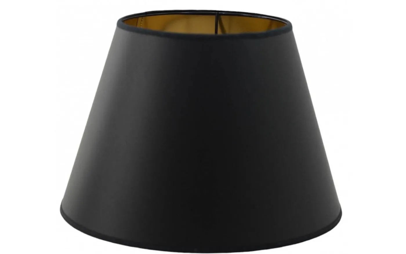 Chintz Lampskärm Ø40cm Svart/Guld