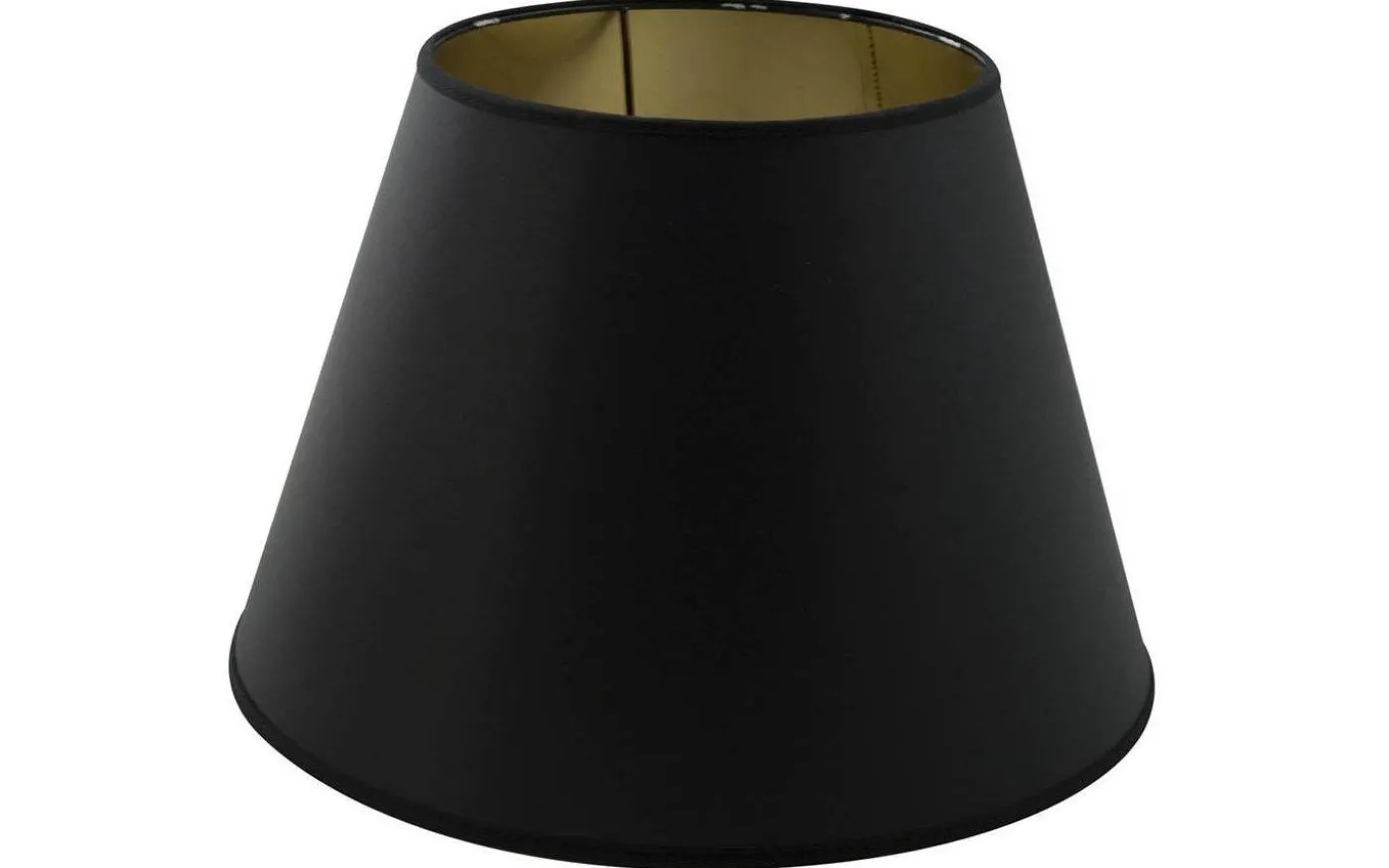 Chintz Lampskärm Ø25cm Svart/Guld