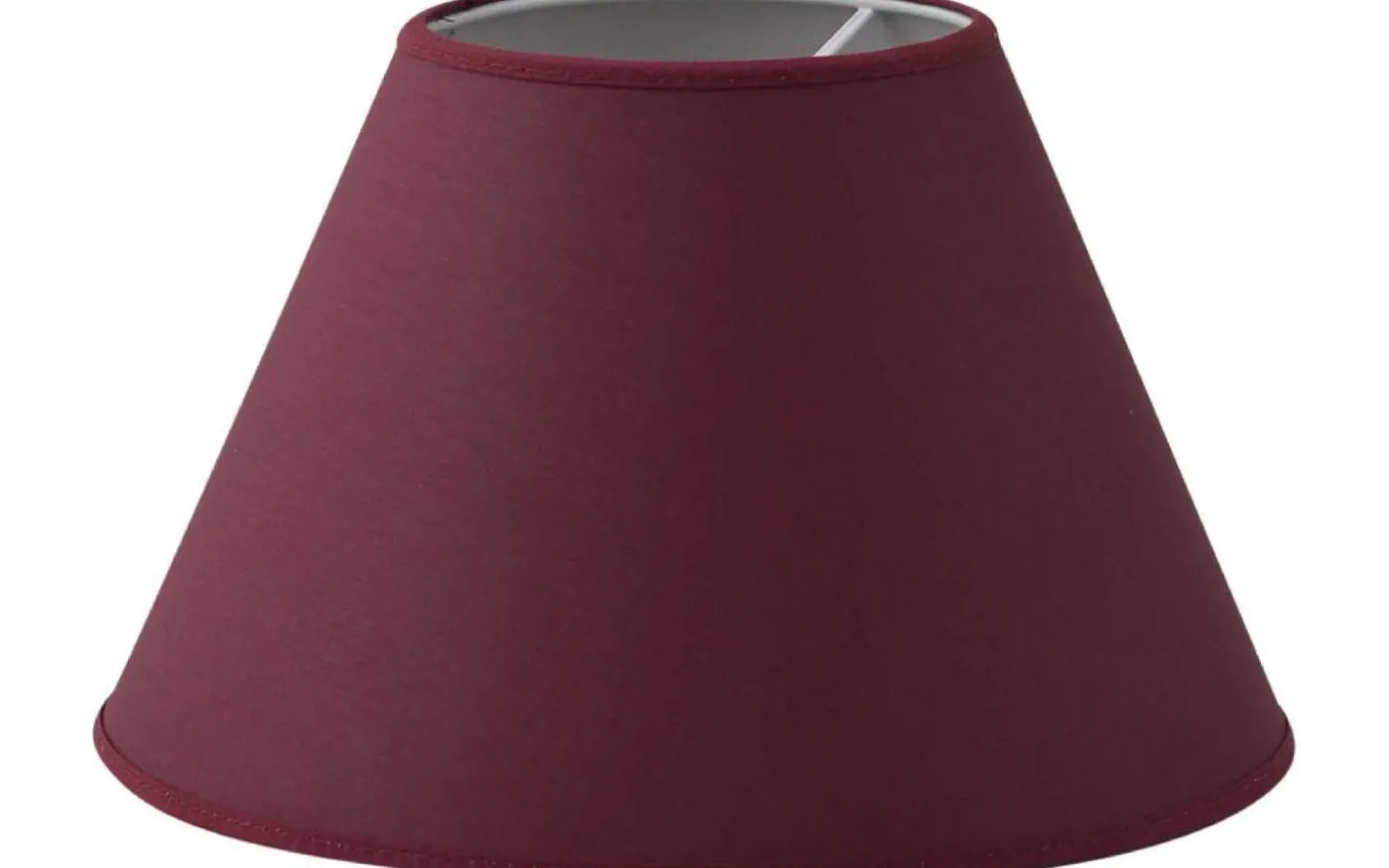 Chintz Lampskärm Ø25cm Vinröd