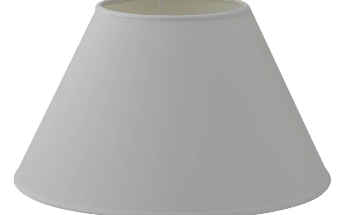 Chintz Lampskärm Ø50cm Vit